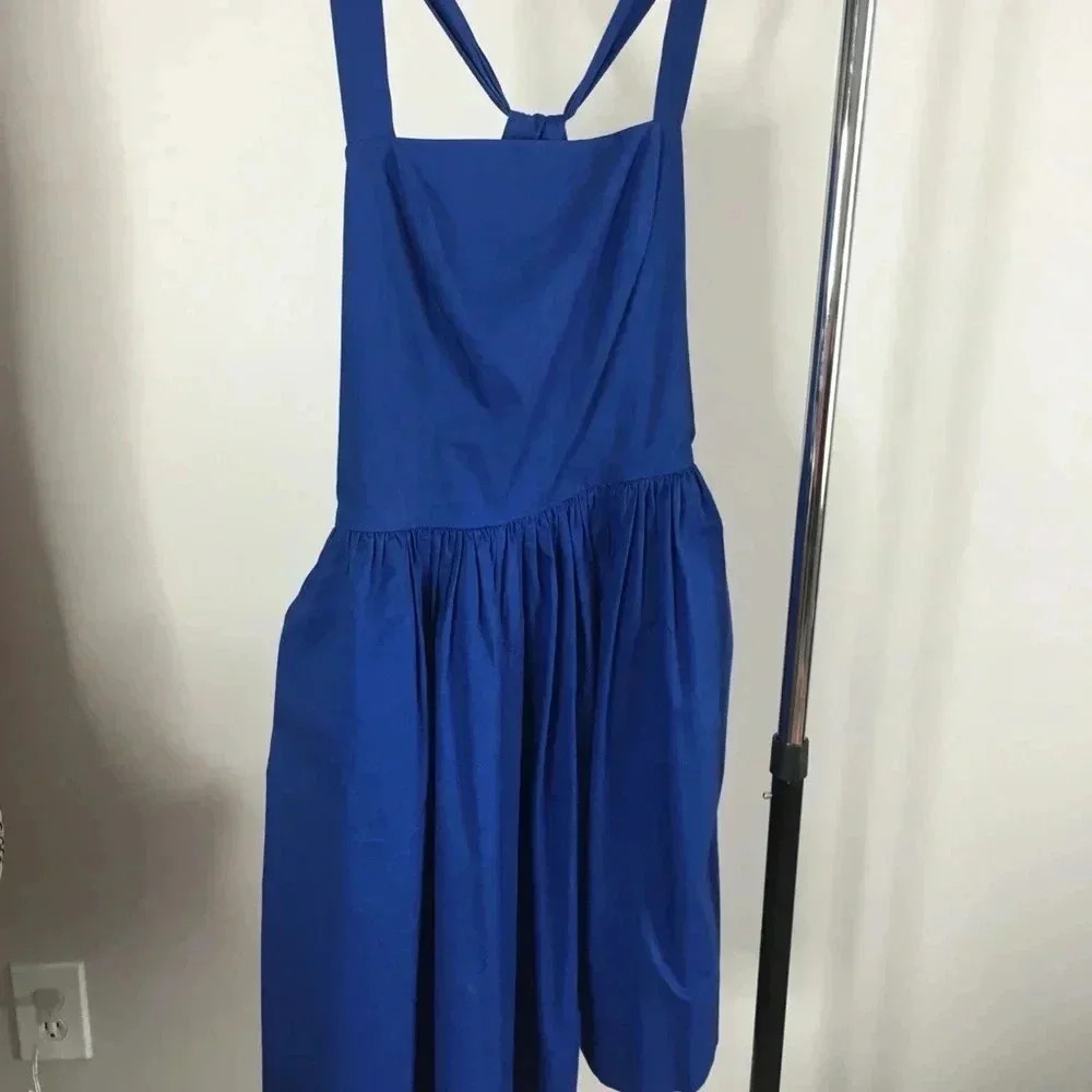 Rugby by  Ralph Lauren Royal open back dress 4